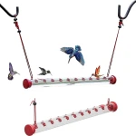 Best Hummingbird Feeder with Hole Birds Feeding Transparent Pipe Easy to Use Household Garden Feeding Supplies