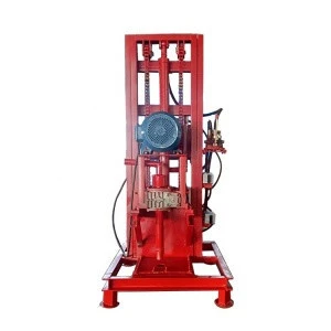 Best price water well drilling rig mini manual 100m rotary boring  orehole drilling machines