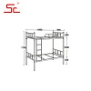 Best quality steel bunk beds durable school dormitory bed