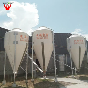 Best selling durable small hopper feed storage silo with loading