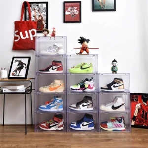 best selling products 2021 in usa amazon  plastic shoe box  clear sports shoes storage
