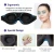 Import Best Sleep Mask Memory Foam 3D Sleep Eye Mask With Custom Label Eyemask Sleep Best for Blocking Light from China