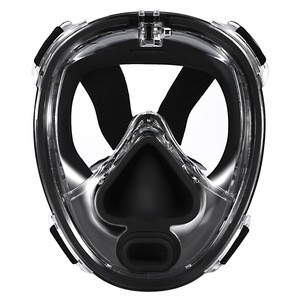 Best underwater eye goggles for swimming RKD 180 panoramic mask snorkel face with small scuba tank