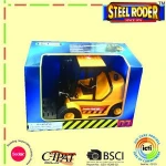 big size jumbo fork lift truck free wheel construction industrial toy vehicle