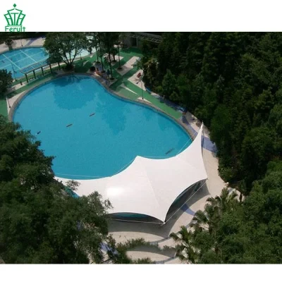 Big Steel Frame Structure Tensile Tent for Sport Swimming Pool