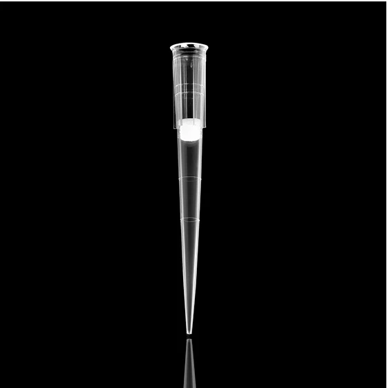 Biolab Medical Grade Polypropylene Box Sterile Long Universal Micro Transparent Long Filter Pipette tip filter 100ul