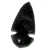 Import Black Obsidian Arrowheads Hand Crafted Black Stone Arrow Heads from India