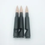 Black Paint Coating Bottle Opener Stainless steel Solid Metal 50 Cal Real Bullet Bottle Opener Keychain Custom Logo