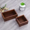 Black walnut Solid wood Storage Box Cutlery box Simple style