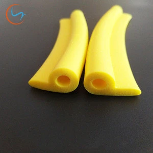 Bottom door seal  solid extruded silicone Weatherstrip rubber sealing strip /cord