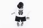 Boy's Cotton Cute Short Sleeve Clothing Set children clothing set