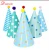 Import Boys and Girls Decorations Polka Birthday Plain Party Cone Pink Hats with Pom Poms from China