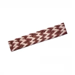 Braided stretchy webbing belt elastic with woven logo