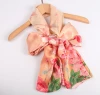 Brand New Twill Silk Head Scarf Designer Bag Tied Printed Ribbon High-end exquisite beach scarf silk