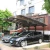 Import Brand new UV blocked garages canopies carports tent tents for 2 cars carport with storage room flat roof from China