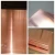 Import Bright Surface Decorative Copper Sheet Polish Copper Sheet 1mm from China