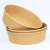 Import Brown kraft paper salad bowl cheap price disposable custom print paper bowl with 1000cc 1200cc 1300cc various sizes for choose from China