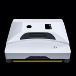 Brushless motor automatic detection vacuum window cleaning robot with water spray suitable for frameless glass