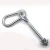 Import BT-0128 Screw Hook With Nuts And Washer Zinc Plated Electric Galvanized Steel Screw Swinging Snap Hook Swing Hanger from China