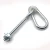 Import BT-0128 Screw Hook With Nuts And Washer Zinc Plated Electric Galvanized Steel Screw Swinging Snap Hook Swing Hanger from China