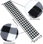 Buffalo Check Table Runner, Christmas Reversible Buffalo Plaid Table Runner for Christmas Table Decoration