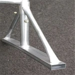 Builder Trestle (pair)Galvanized Fish Swivel leg 500kgs industrial use outdoor