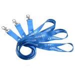 Bulk cheap printed lanyards ID lanyard with custom logo lanyards manufacturers