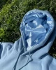 Bulk new arrival unisex cotton slik hood hoodie outdoor casual satin lined hoodies