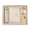 Business Gift Sets Vacuum Cup Name Card Holder Notebook Pen Mouse set