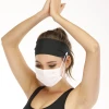 Button Headband for Nurses Women Men Yoga Sports Workout Turban Heawrap for Doctors and Everyone