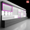 Buy chinese products online commercial display cabinets for hair salon