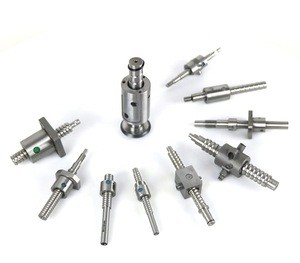 C7,C5 precision 8mm 10mm 12mm14mm ball screw with flange nut for CNC machine