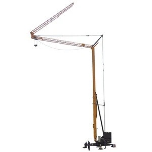 CANMAX 1t 17m self erect mini tower crane cheap price for sale