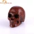 Import Carved natural mahogany obsidian stone bone carved crystal skull gift from China