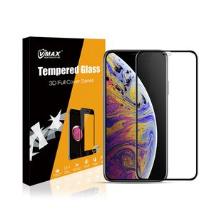 Case Friendly  Curved 0.2mm 9H  Tempered Glass film screen protector for iPhone X XS XS MAX
