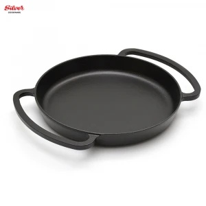 Cast Iron Pan Non stick Skillet Flat pan