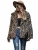 Import Casual ladies clothing animal tiger stripe winter faux fur plus size jacket coat women clothes from China