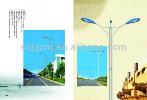 CE high power street light with novelty structure lamp