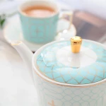 Ceramic Pot Mug Sugar Bowl Creamer Teapot Milk Jug Teaset Coffee Set Porcelain Tea Set
