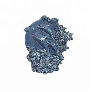 Ceramic Products for Marine Dolphin Decoration