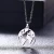Import Charm World Map Necklace Round World Continents Pendant Jewelry Gift Necklace from China