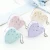 Cheap cute heart shape eyes care kit holder container contact lens case