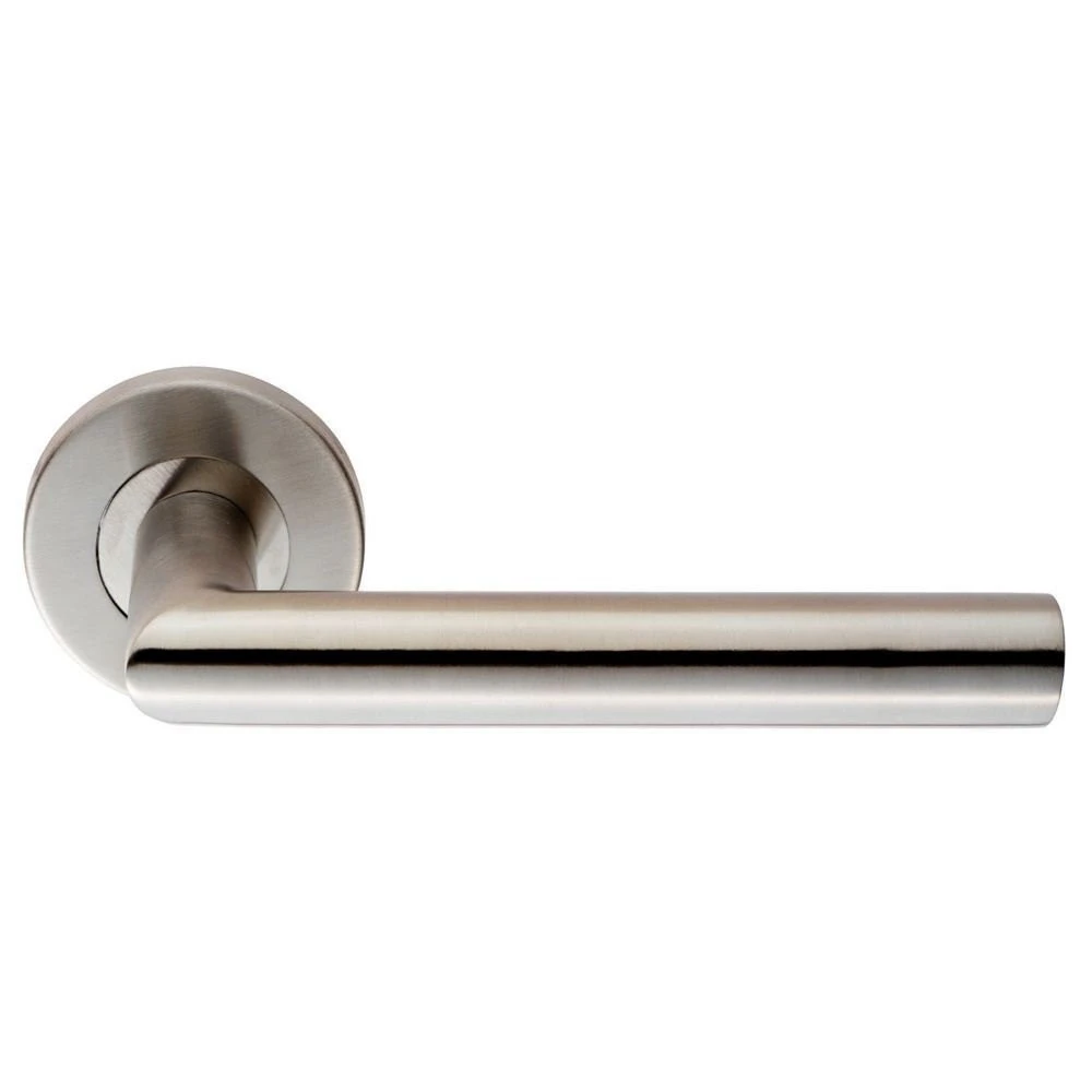 Cheap door handles manufacturers china steel door hardware handles stainless steel profile handle