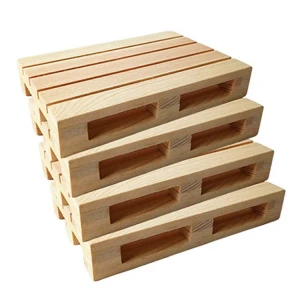 Cheap high quality handcraft exquisite Craft Plaque Set of 6 durable wooden pallet material