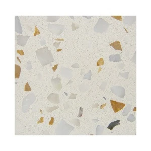 Cheap matte finish terrazzo floor tiles with customized size sample