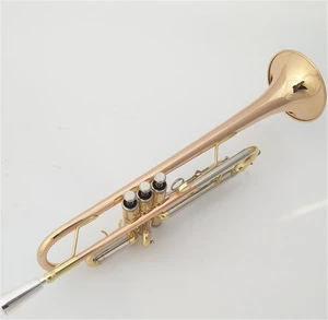 Cheap Price Professional Copper Rose Material B Flat Trumpet
