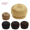 Cheap Synthetic hair Bun Black color Chignon Hair Pieces Hair Accessories