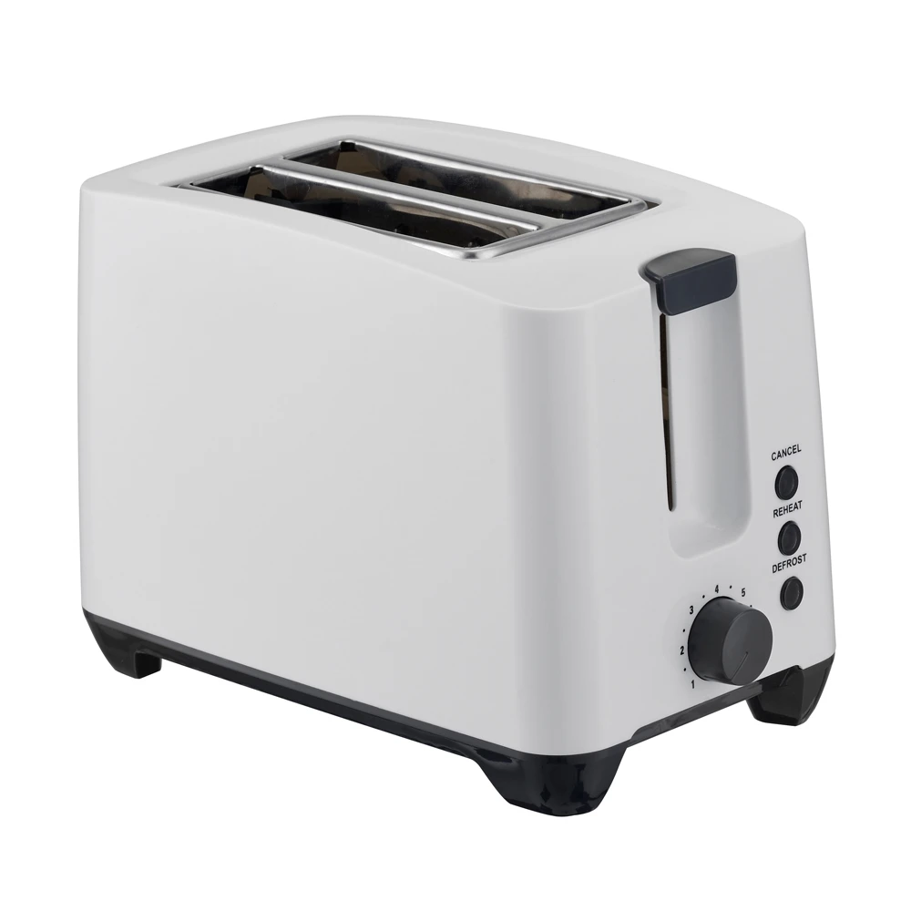 Cheap two slice Cool touch plastic bread Toaster