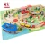 Children Educational Play DIY Train Railway Track Baby Wooden Train Set Toy For Kids