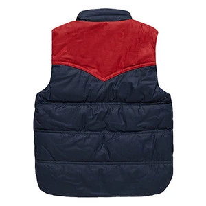 Children famous brand high quality comfortable warm vest coats for kids